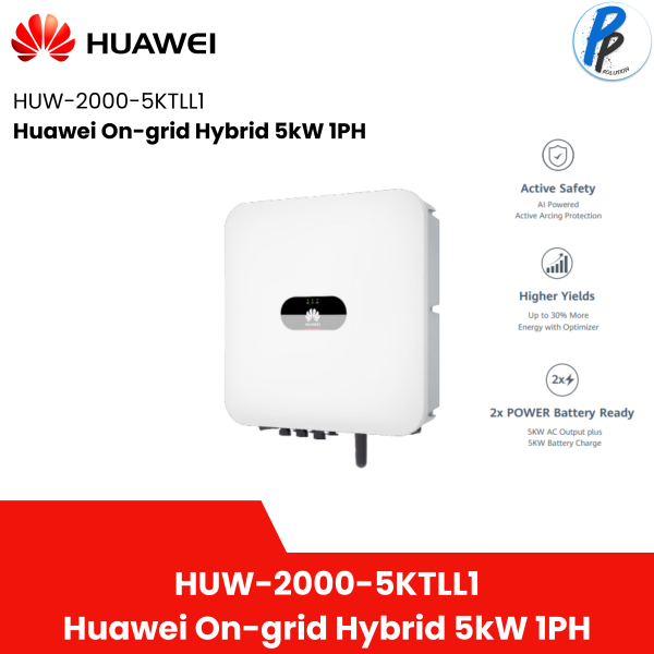 Huawei Hybrid 5kW 1ph 600VDC 2MPPT รับประกัน 10 ปี