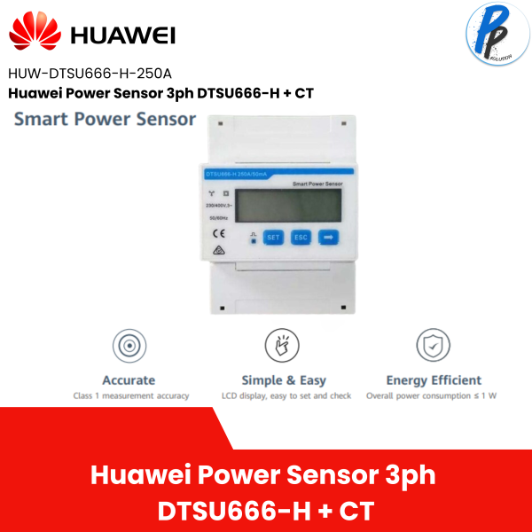 Huawei Power Sensor 3ph DTSU666-H + CT รับประกัน 2 ปี