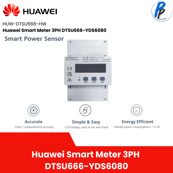 Huawei Smart Meter 3 Phase (DTSU666-HW/YDS60-80) รับประกัน 2 ปี